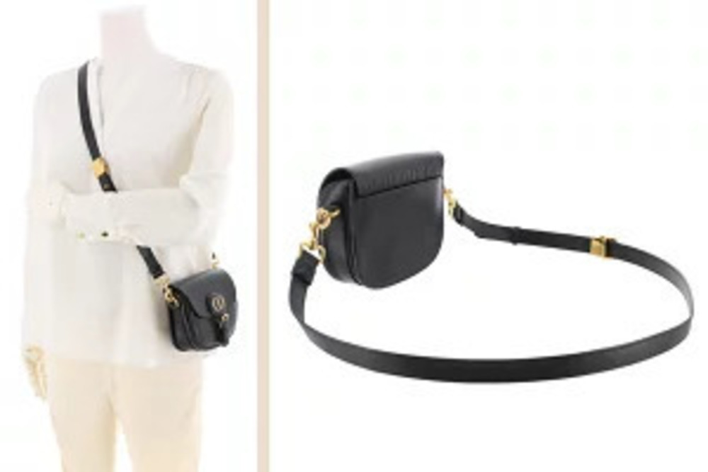 Dior Bag Boy Black Leather Shoulder Black